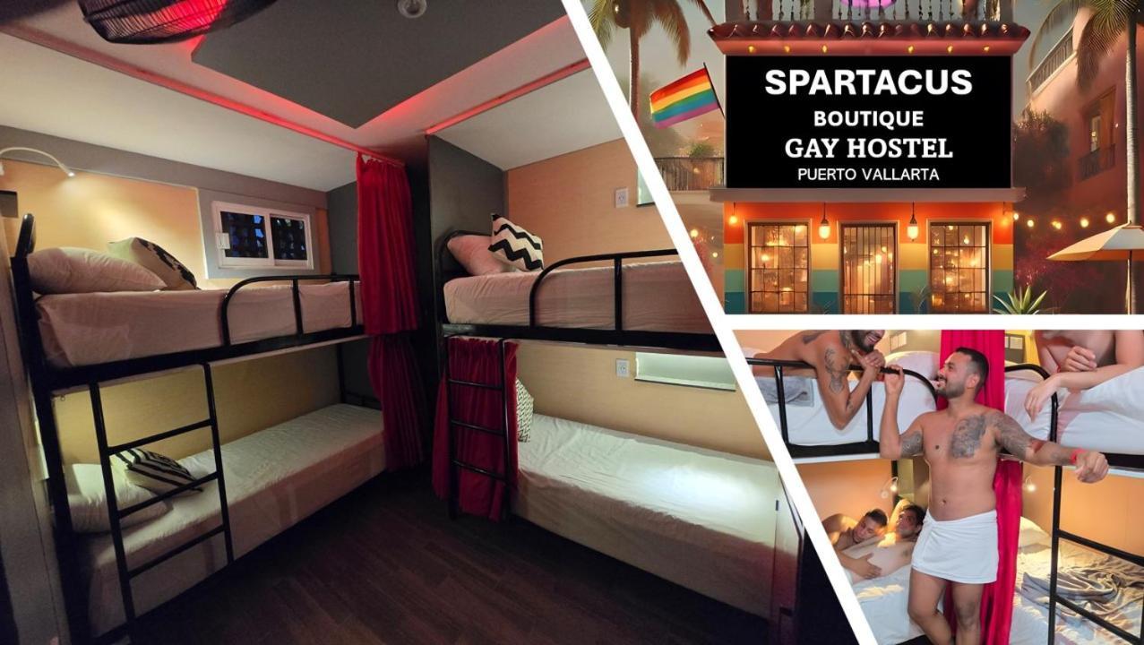 פוארטו ואלארטה Spartacus Hostel Boutique For Men מראה חיצוני תמונה